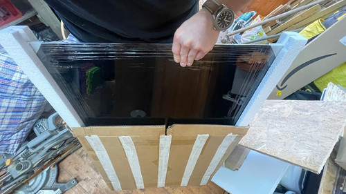 Ultra clear toughened glass - clear,