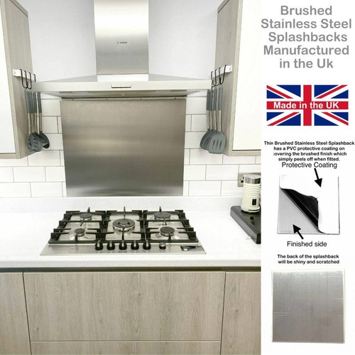 Brushed stainless steel - brushed,