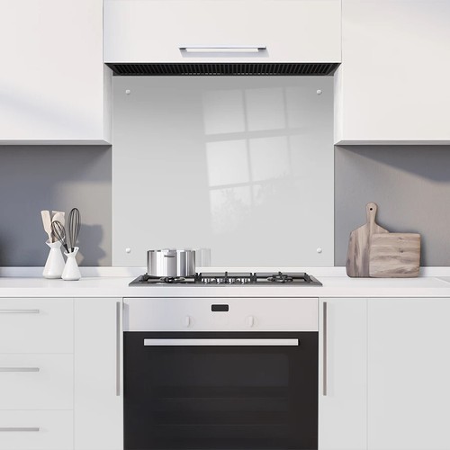 Coloured glass splashback with - glass,