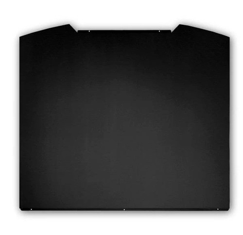356 curved black splashback - curved,