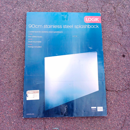 Logik stainless steel 90cm - stainless,